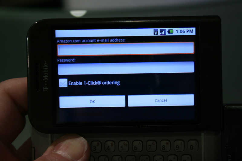 Illustration for article titled T-Mobile G1 Android Phone Hands-On